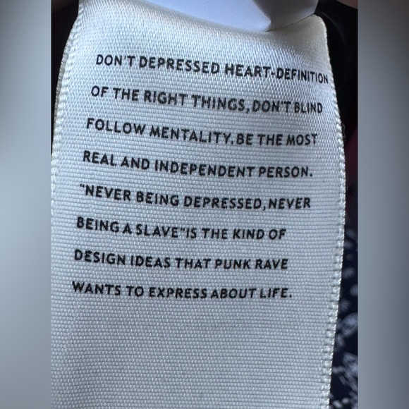 Punk Rave Gothic Red Brocade Vest Y-813 Steampunk Waistcoat Medium Cosplay Alt Q - Picture 7 of 12